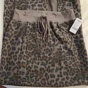 Hard Tail Long 100% Cotton Animal Print Skirt Size M  NWT